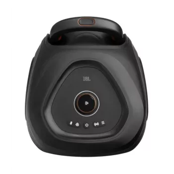 JBL PartyBox 330 altavoz de fiesta portátil con 240W RMS, 18h de batería, IPX4 resistente a salpicaduras, Bluetooth 5.1, espectáculo de luz dinámico, ruedas y asa telescópica, negro