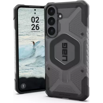 Funda UAG Pathfinder Clear Magnet para Samsung Galaxy S26 FE (Ash/Black)