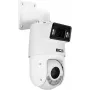 BCS LINE cámara IP PTZ 4MP con zoom óptico 5x, 50m IR, PoE, IP66, AI SMD Plus