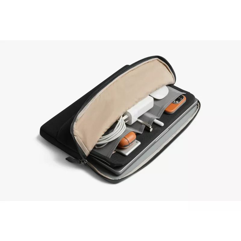 Bellroy Laptop Caddy 14 pulgadas funda con compartimentos para accesorios - negro