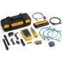Fluke Networks LinkIQ Duo Kit de comprobador de cables y redes Ethernet industrial con adaptadores M12, PoE, hasta 10 Gb/s, Li-Ion, CAT 3-8 6029135