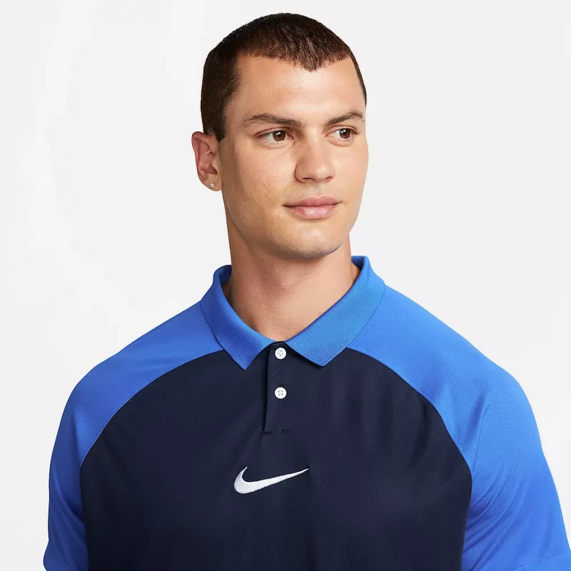 Nike Academy Pro Polo de manga corta hombre Obsidian/Blanco M