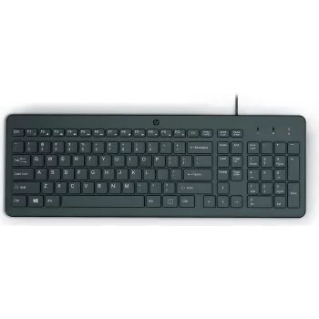 HP 150 Teclado con cable Swiss 2 (QWERTZ), Negro 664R5AA#UUZ