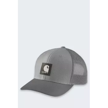 Carhartt Gorra trucker Rugged Flex Twill MeshBack Asphalt