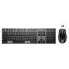 HPINC HP 725 - Conjunto de teclado y ratón - multifunción, recargable, alimentado por supercondensador - tamaño completo - inalámbrico - negro
