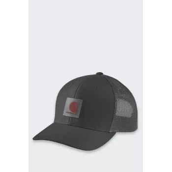 Carhartt Gorra Twill Mesh-Back con parche logo - negro