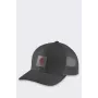 Carhartt Gorra Twill Mesh-Back con parche logo - negro
