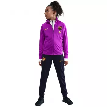 Nike FC Barcelona niños chándal de entrenamiento lila/negro L
