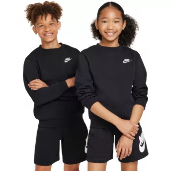 Sudadera Nike Sportswear Club Fleece para niños Negro FD3006 010 Talla M