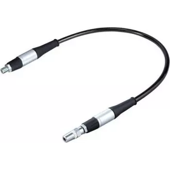 Makita 1916S7-7 manguera flexible de grasa para DGP180 y GP001G, 600 mm, 690 bar, NPT1/8