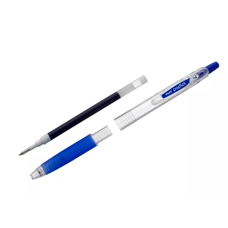 PILOT pop'lol Set de bolígrafos de gel pastel 0,4 mm, colores surtidos, 4 bolígrafos (BL-PL-7-KUV/P/O/G-S4P)