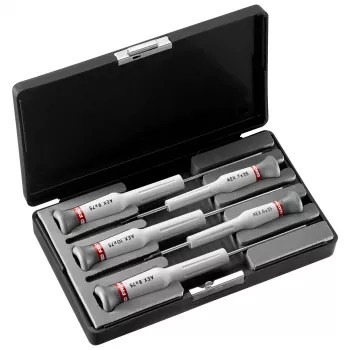 Facom AEX.J1 Set de destornilladores de precisión Micro-Tech Torx 5 piezas T6-T10