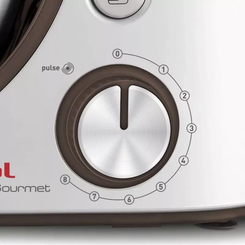 Tefal QB51K138 Robot de cocina, 800 W, bol de 4,8 L, Blanco