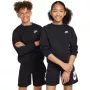 Nike Sportswear Club Sudadera con capucha niños Negro S