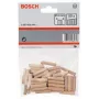 Bosch taco de madera 6 mm x 30 mm, 50 uds. 2607000444