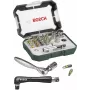 Bosch Accessories Promoline 2607017392 Set de 27 puntas de atornillar con puntas planas, Phillips, Pozidriv, hexagonales y Torx en maletín de almacenamiento