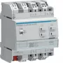 Hager TYAS624D KNX Secure Actuador de persiana/estor 4 canales 24V DC