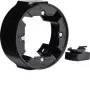 Hager WTD3110BG Marco de superficie de 1 elemento serie 1930 negro brillante