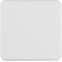 Hager Tapa de interruptor basculante blanco polar brillante WWW1000PW