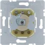 Hager Mecanismo de interruptor de persiana con llave 1 polo empotrado WDE383110