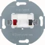 Toma de altavoz Hager WDF4800PW1, 1 módulo, blanco polar mate