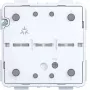 Pulsador inteligente Hager Matter, empotrado, 1 módulo, blanco WAC1010