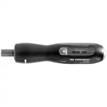 Destornillador dinamométrico Facom A.404 2-10 Nm 1/4 pulgadas hexágono interior