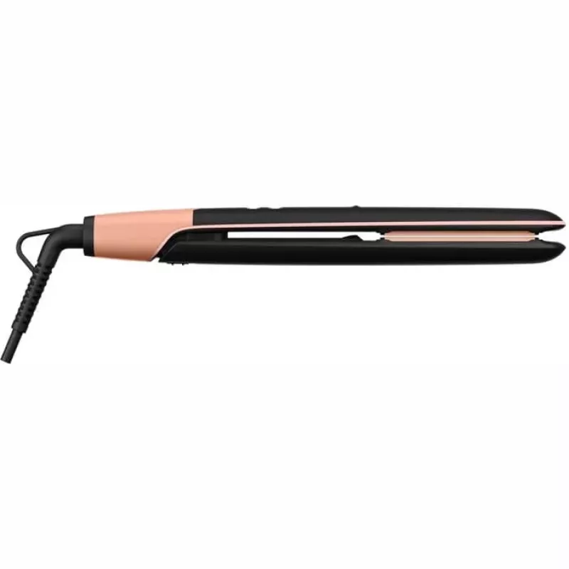 Plancha de pelo Rowenta Express Shine Papaya, negra