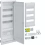 Cuadro de distribución de empotrar HAGER VU603WWH con toma de corriente integrada y puerta de plástico, 3 filas, 36 módulos, blanco
