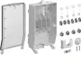 Hager caja de acometida principal ZAN334KL K3 transparente 137x245x415