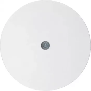 Hager placa central para tomas de cable y vídeo, blanco polar WLF4400WG
