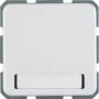 Hager WWS1114PW toma de corriente Schuko, blanco polar brillante, 16 A, montaje empotrado
