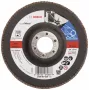 BOSCH X-LOCK disco de láminas 125 mm P120 corindón de circonio cónico para metal 2608607329
