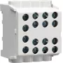 HAGER KH35L8 borne de derivación de línea principal 1 polo, línea principal 6-35 mm², 125 A, 1000 V, gris