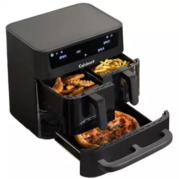 Cuisinart freidora de aire 3 en 1 horno 13,6L, 1800W, acero inoxidable cepillado
