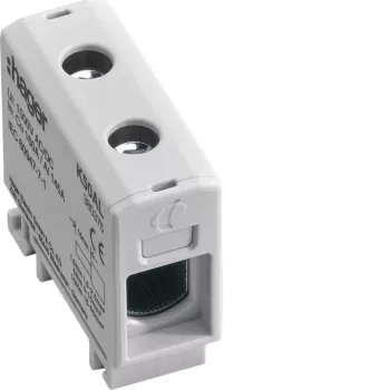 Hager K50AL borne de conexión aluminio-cobre 2,5-50 mm² gris