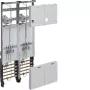 Hager ZK33Q3NT universZ cuadro completo 1050x500 mm 3 puntos 2 emplazamientos de contador 10 mm² con función de seccionamiento
