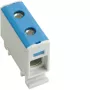 HAGER K50AN borne de conexión 2,5-50 mm², azul