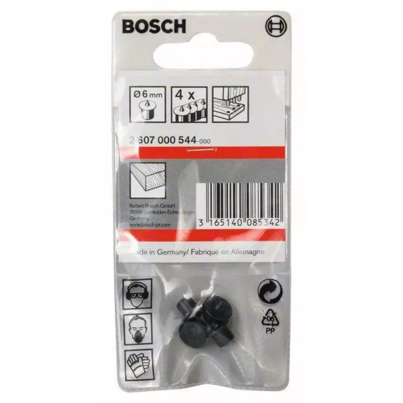 Bosch SDS-plus-5X broca percusión 6x50x110 mm, pack de 4, negro 2 607 000 544