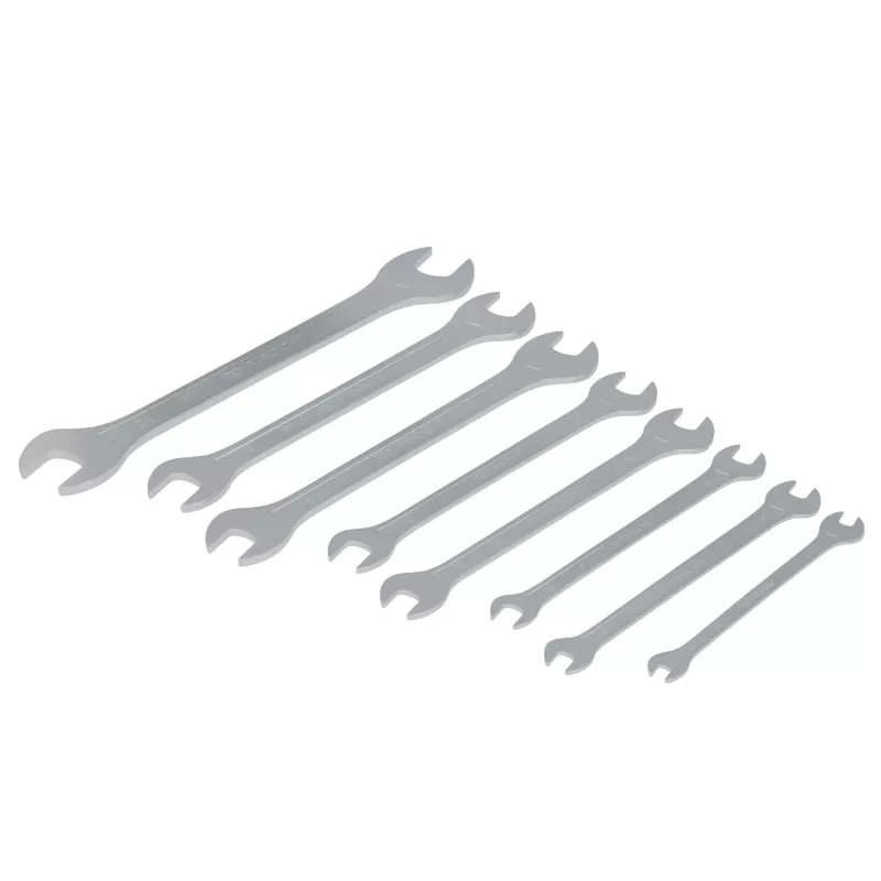 Facom 31.JE8T juego de llaves de doble boca extraplanas, métricas, 8 piezas, 6-24 mm
