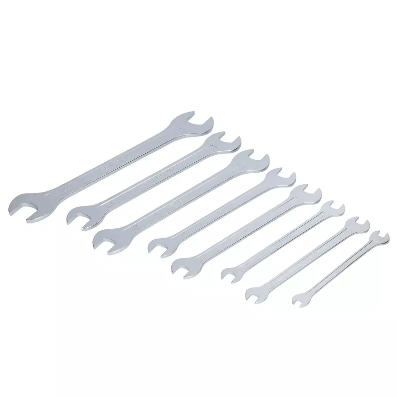 Facom 31.JE8T juego de llaves de doble boca extraplanas, métricas, 8 piezas, 6-24 mm