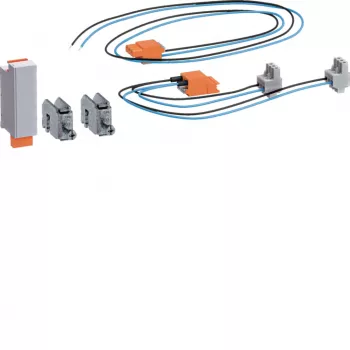 HAGER ZY5R2SI SIBO 1A paquete de equipamiento para APZ/RfZ, 1400 mm, gris