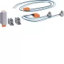 HAGER ZY5R2SI SIBO 1A paquete de equipamiento para APZ/RfZ, 1400 mm, gris