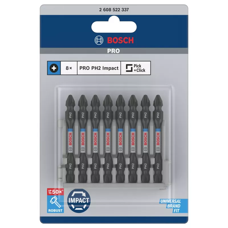Bosch Accessories 2608522337 set de doble hoja Starlock de 8 piezas