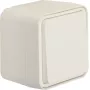 Hager WNC001B conmutador de superficie W.1 IP55 blanco polar
