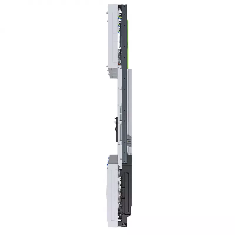 HAGER cuadro completo de contadores ZL33W4N, trifásico, 3 puntos, 1050 mm, 3 campos