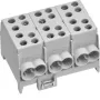 Hager borne de derivación de línea principal KH35L3 3 polos 2x35-2x25 mm² gris