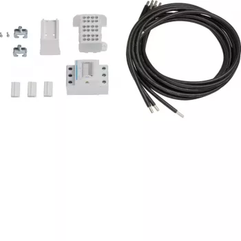 HAGER ZY12PV paquete de montaje para emplazamiento de contador, univers Z, 16 mm², para 1 emplazamiento de contador
