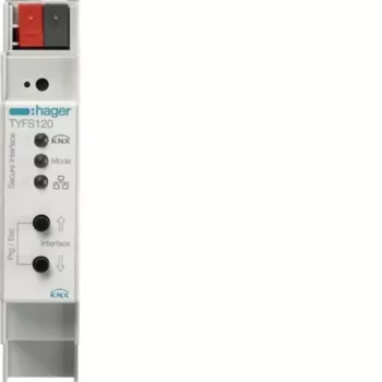 Hager TYFS120 interfaz KNX/IP Secure