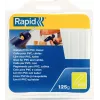 Rapid barras de pegamento termofusible para PVC y cables, 12 mm de diámetro, cortas, transparente, 1 ud. 40107358